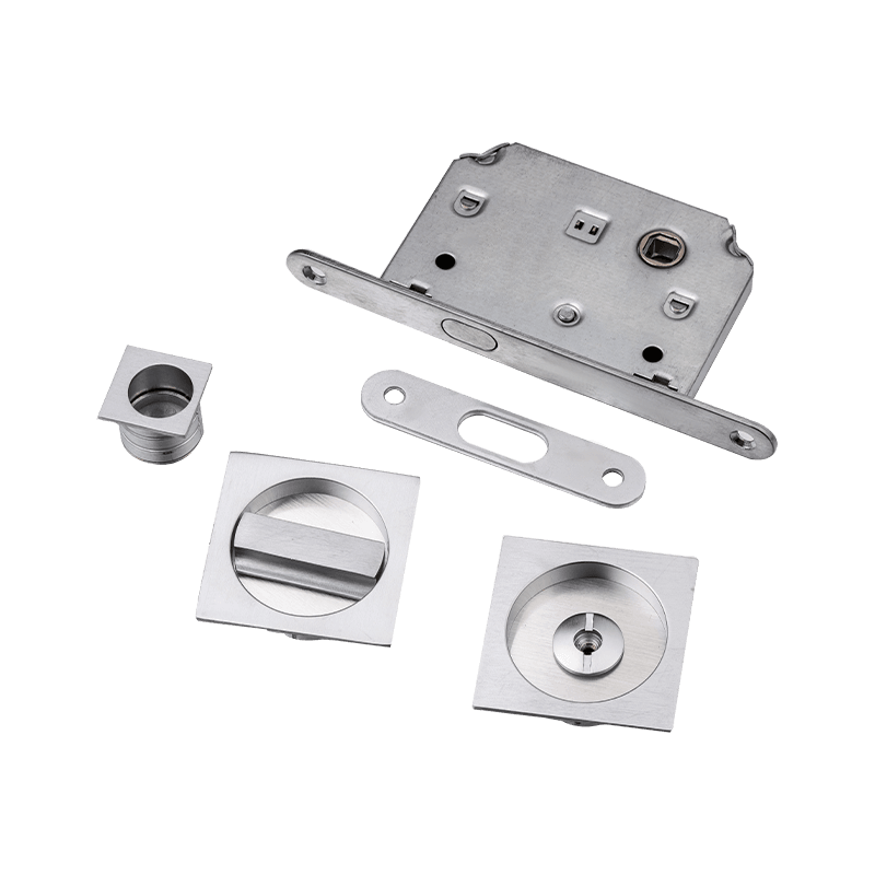 SD55BQ Set per Porta Scorrevole su Rosetta Quadrata